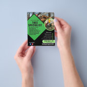 Beruflicher Tree- und Hedge-Trimmservice | Custo Flyer (Gruppe)