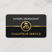 Beruflicher Treiber für die Gold Line Visitenkarte (Vorderseite)