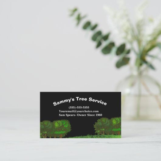 Beruflicher Treppenservice Visitenkarte (Stehend Vorderseite)