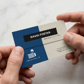 Beruflicher Typist - Einfach elegant Stilvoll Mini Visitenkarte