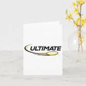 Beruflicher Ultimate Frisbee Disk Golf Player Karte (Gelbe Blume)