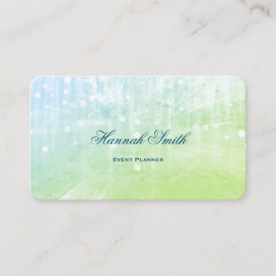 Beruflicher und moderner Luxus Glitzer Visitenkarte