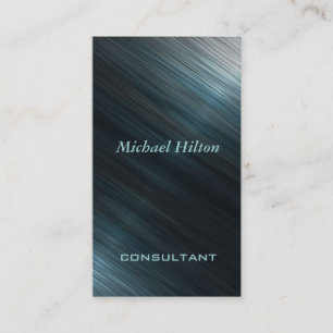 Beruflicher und moderner Luxus mit glänzendem Meta Visitenkarte