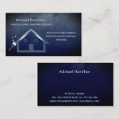 Beruflicher und moderner Malservice Visitenkarte (Vorne/Hinten)