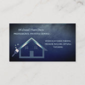 Beruflicher und moderner Malservice Visitenkarte (Vorderseite)