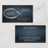 Beruflicher und moderner Malservice Visitenkarte (Vorne/Hinten)