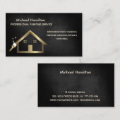 Beruflicher und moderner Malservice Visitenkarte (Vorne/Hinten)