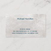 Beruflicher und moderner Malservice Visitenkarte (Rückseite)