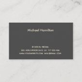 Beruflicher und moderner Malservice Visitenkarte (Rückseite)