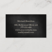 Beruflicher und moderner Malservice Visitenkarte (Rückseite)