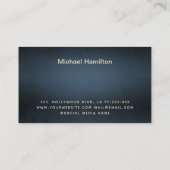 Beruflicher und moderner Malservice Visitenkarte (Rückseite)