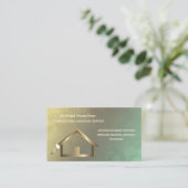 Beruflicher und moderner Malservice Visitenkarte (Stehend Vorderseite)