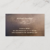 Beruflicher und moderner Malservice Visitenkarte (Rückseite)