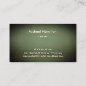 Beruflicher und moderner Malservice Visitenkarte (Rückseite)