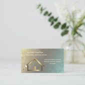 Beruflicher und moderner Malservice Visitenkarte (Stehend Vorderseite)