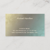 Beruflicher und moderner Malservice Visitenkarte (Rückseite)