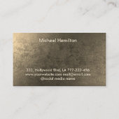 Beruflicher und moderner Malservice Visitenkarte (Rückseite)