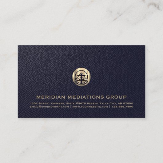 Beruflicher Vermittler Visitenkarte (Vorderseite)