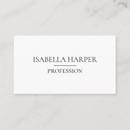 Beruflicher Visitenkarte