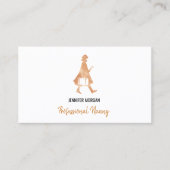 Beruflicher Visitenkarte (Vorderseite)