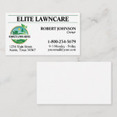 Beruflicher Wäscheservice Visitenkarte (Vorne/Hinten)