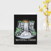 Beruflicher Wasserfall Karte (Gelbe Blume)