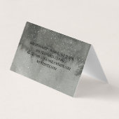 Beruflicher Wasserfarben-Yoga-Lehrer Visitenkarten (Rückseite)