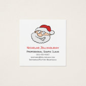 Beruflicher Weihnachtsmann Funny Informeller Carto (Vorderseite)