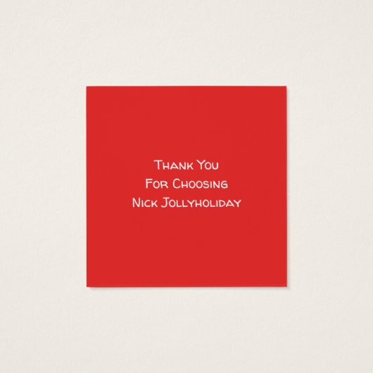 Beruflicher Weihnachtsmann Funny Informeller Carto (Rückseite)