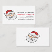 Beruflicher Weihnachtsmann Funny Informeller Carto Visitenkarte (Vorne/Hinten)