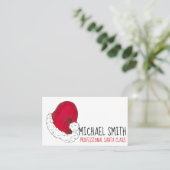 Beruflicher Weihnachtsmann Roter Weihnachtsmann Ni Visitenkarte (Stehend Vorderseite)
