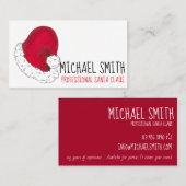 Beruflicher Weihnachtsmann Roter Weihnachtsmann Ni Visitenkarte (Vorne/Hinten)