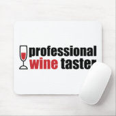 Beruflicher Wein-Schmecker Mousepad (Mit Mouse)