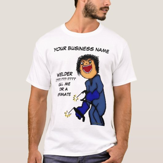 Beruflicher Welder T-Shirt (Vorderseite)