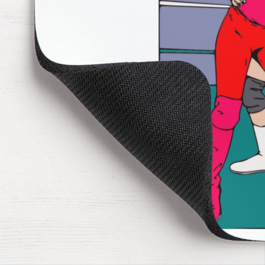 Beruflicher Wrestling Mousepad (Ecke)