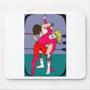 Beruflicher Wrestling Mousepad