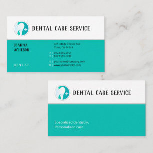 Beruflicher Zahnarzt   Aqua Dental Clinic Visitenkarte