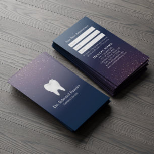 Beruflicher Zahnarzt Zahnärztliche Zahnarztpraxis  Terminkarte