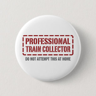 Beruflicher Zug-Kollektor Button