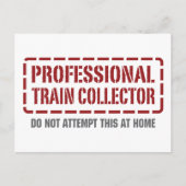 Beruflicher Zugbegrenzer Postkarte (Vorderseite)