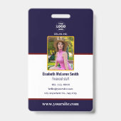 Berufliches Abzeichen für die Sicherheit von Schif Ausweis (Front)