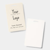 Berufliches Abzeichen-Logo-Austausch von benutzerd Ausweis (Vorder- & Rückseite)