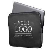 Berufliches ADD-LOGO-Unternehmen Laptopschutzhülle (Vorderseite Links)
