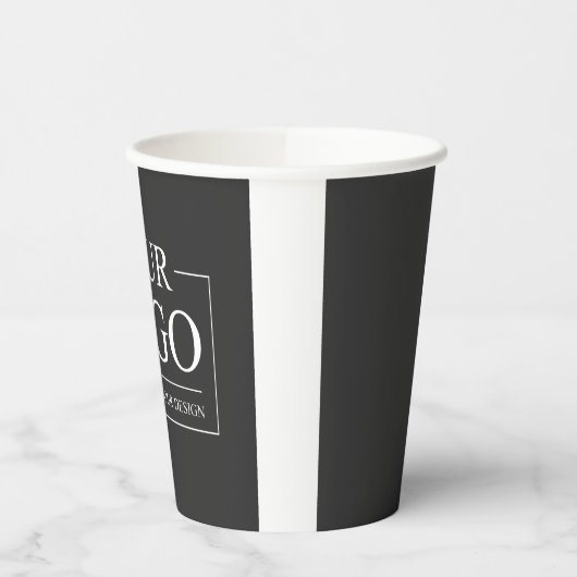 Berufliches ADD-LOGO-Unternehmen Pappbecher (Links)