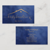 berufliches Anwesen Immobilien Schlüsselgeschäft Visitenkarte (Vorne/Hinten)