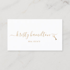 berufliches Anwesen Immobilien Schlüsselgeschäft Visitenkarte