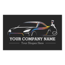 Berufliches Auto Body Paint Shop Automotive Label