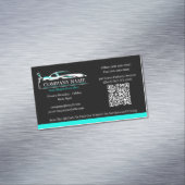 Berufliches Auto Body Paint Shop Automotive Magnetische Visitenkarte (Beispiel)