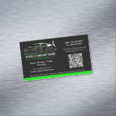 Berufliches Auto Body Paint Shop Automotive Magnetische Visitenkarte (Beispiel)