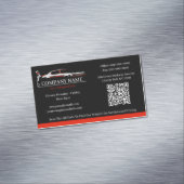 Berufliches Auto Body Paint Shop Automotive Magnetische Visitenkarte (Beispiel)
